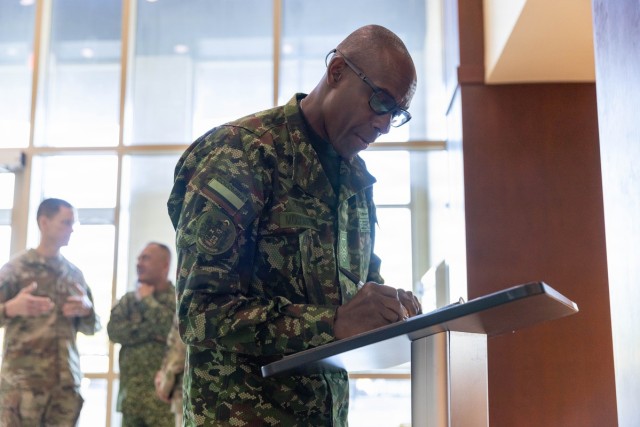 Building Partnerships: U.S., Colombian senior enlisted leaders conclude PISAJ 23